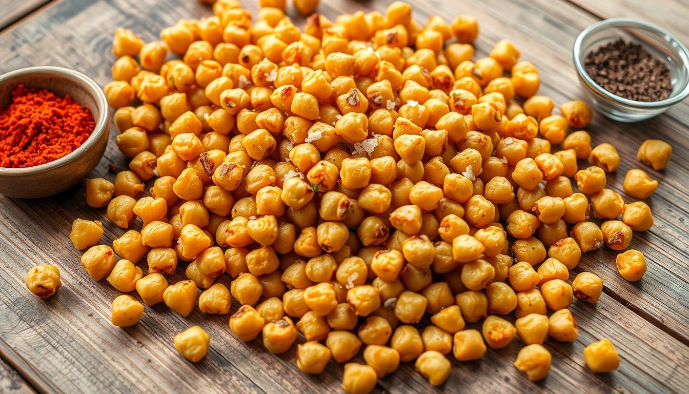 Crunchy Roasted Chickpeas