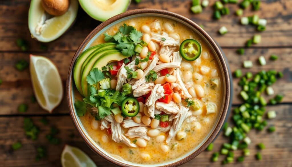 Custom Flavor in Low-Carb White Chicken Chili