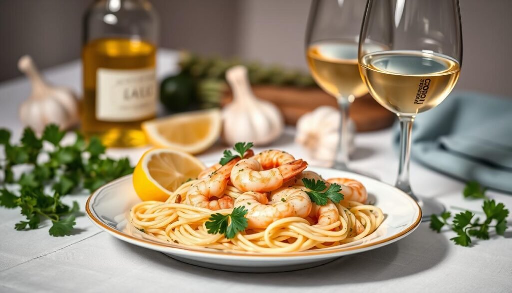 Garlic Shrimp Wine Pairing