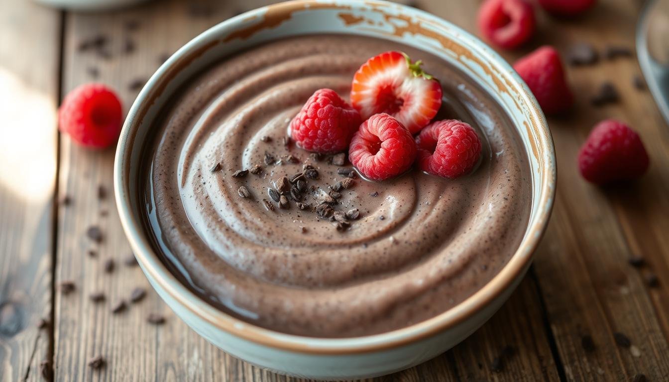 High-Protein Chocolate Chia Pudding