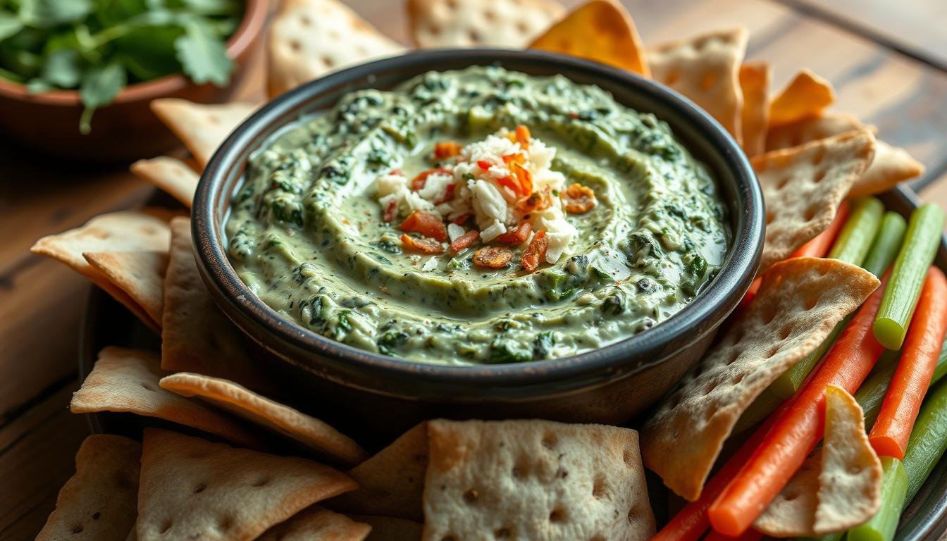 High-Protein Spinach & Artichoke Dip