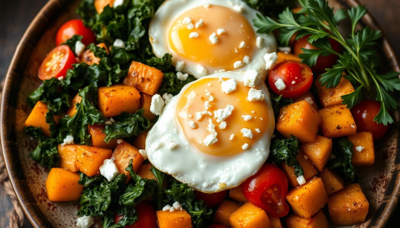 High-Protein Sweet Potato Breakfast Hash