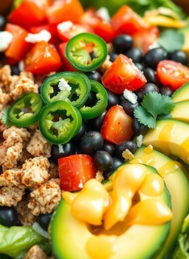 High-Protein Taco Salad Bowl