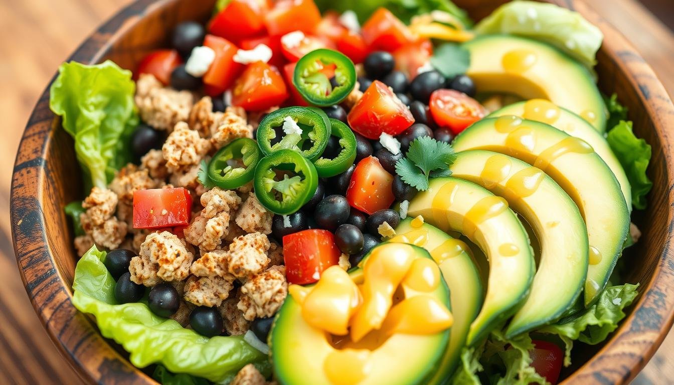 High-Protein Taco Salad Bowl