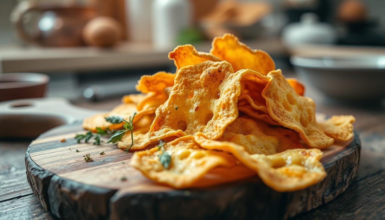 Keto-Friendly Cheese Crisps