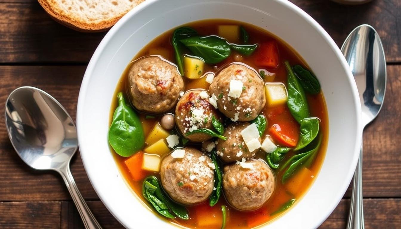 Keto-Friendly Italian Wedding Soup