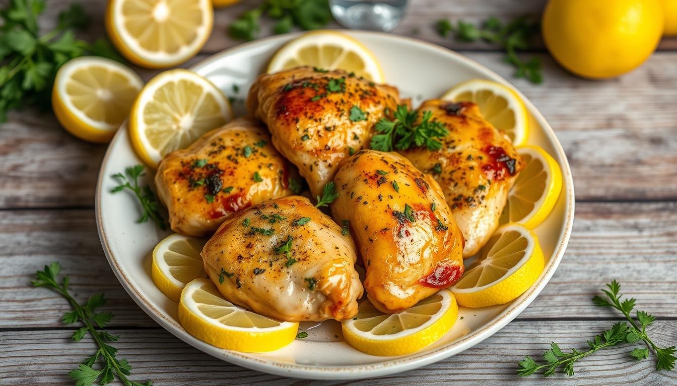 Lemon Herb Chicken Thighs