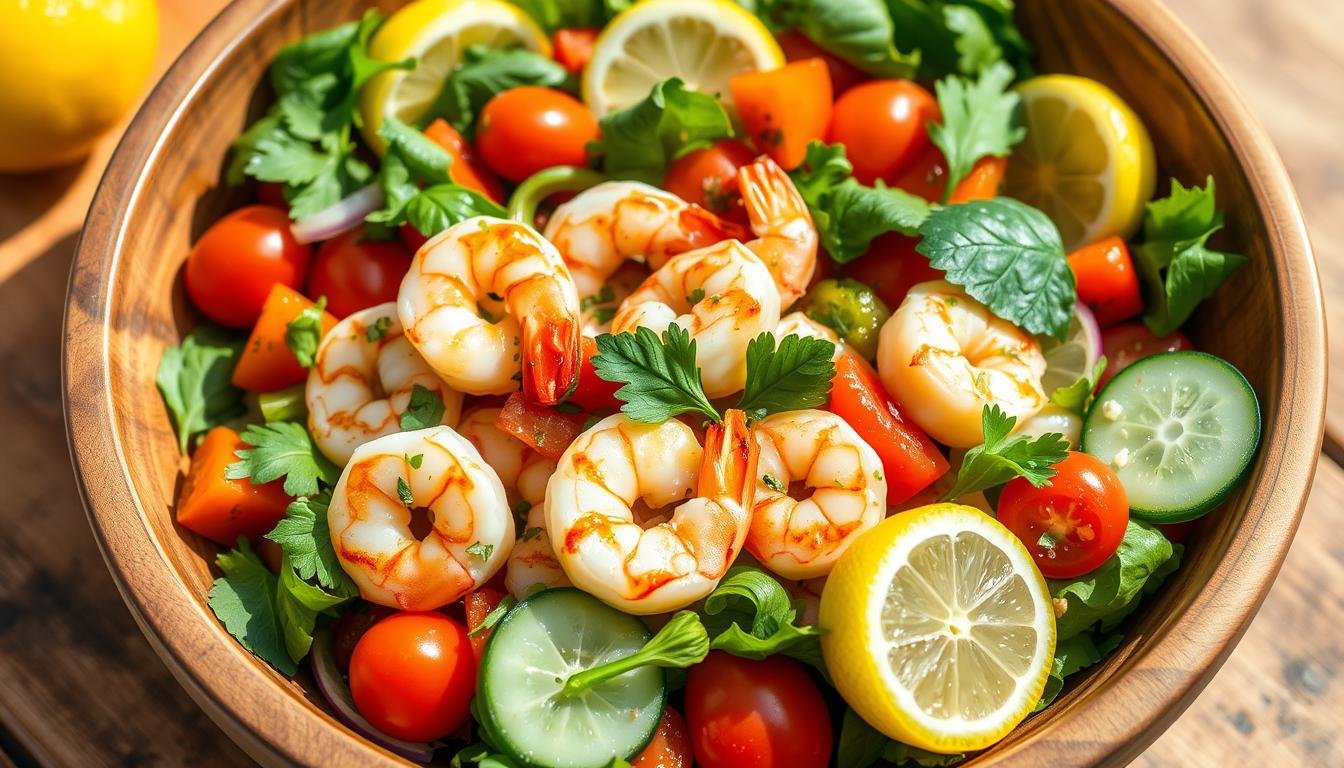 Lemon Herb Shrimp Salad