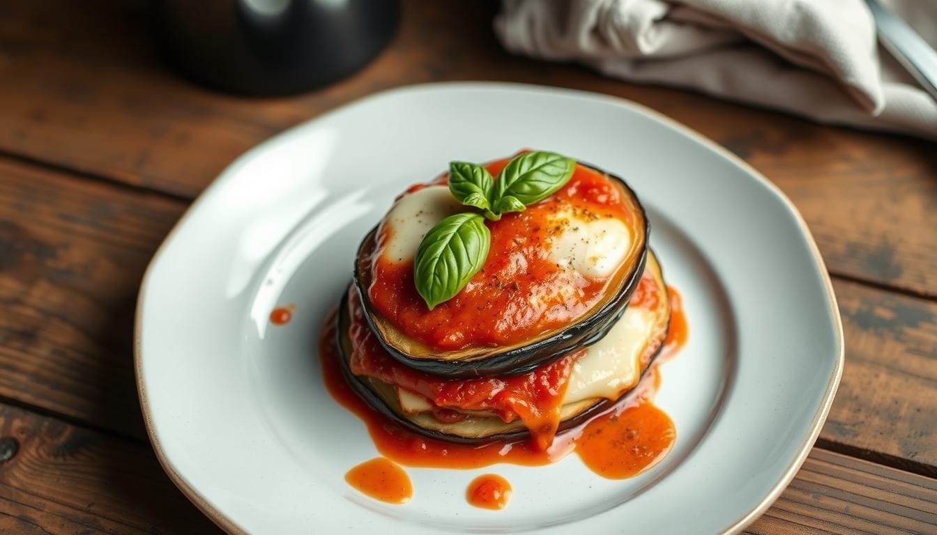 Low-Carb Eggplant Parmesan