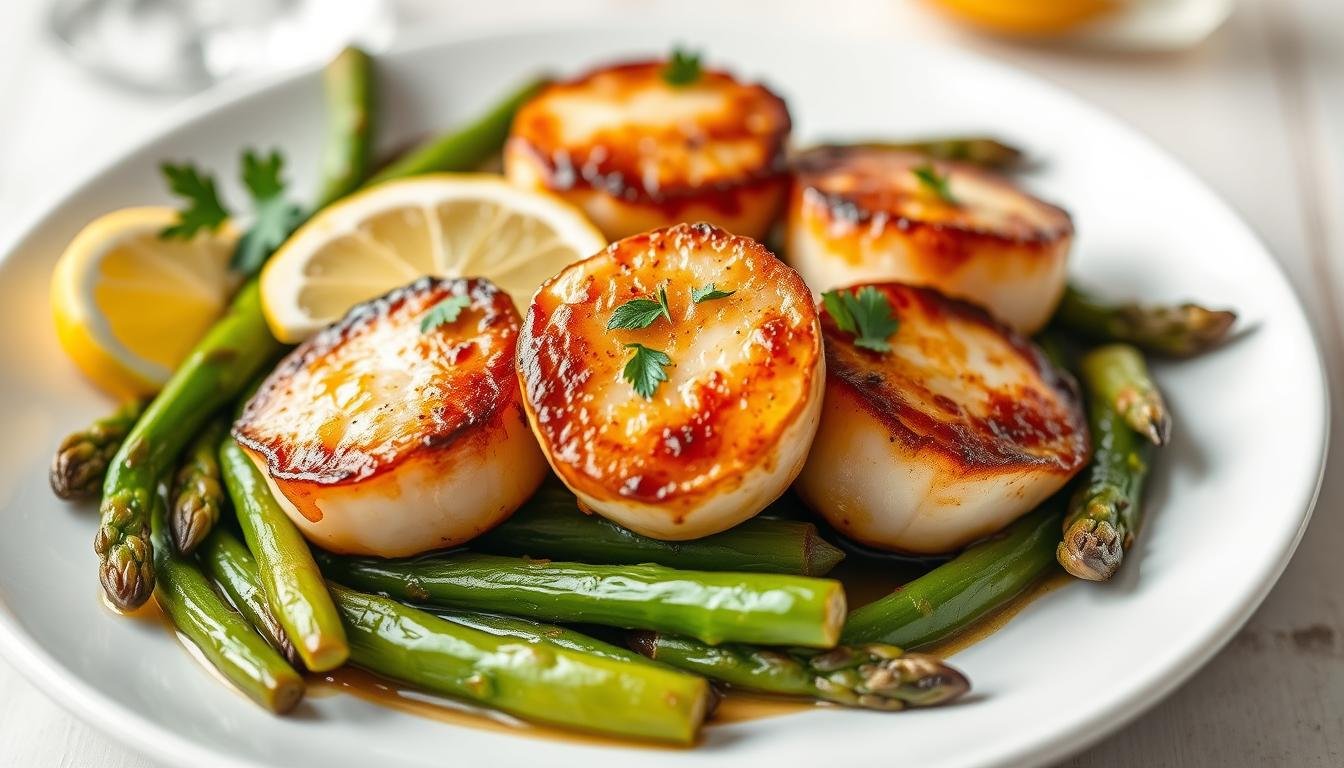 Low-Carb Garlic Butter Scallops