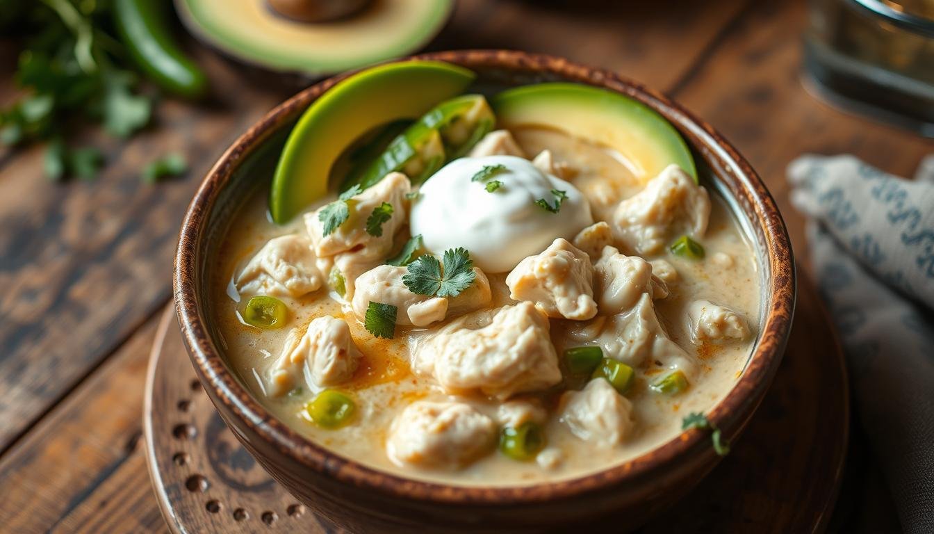 Low-Carb White Chicken Chili