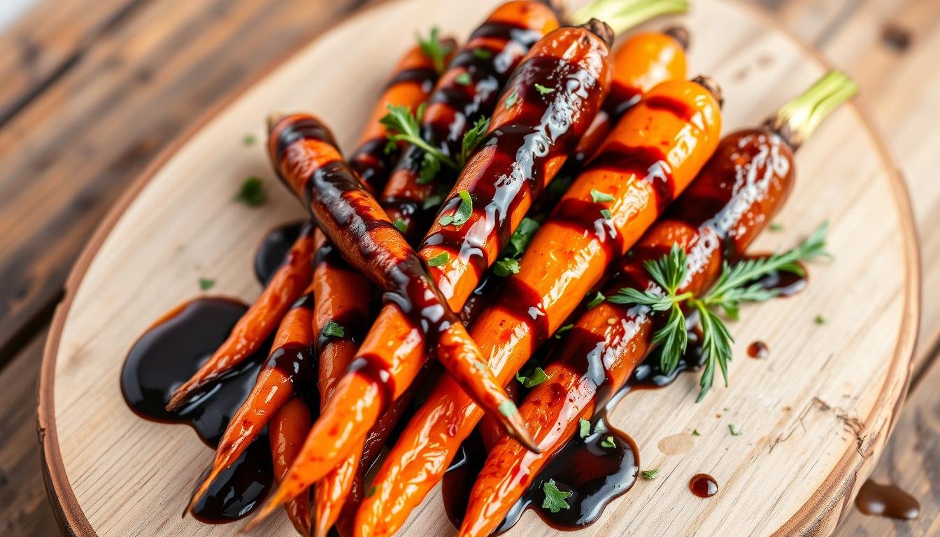 Low-Fat Balsamic Glazed Carrots