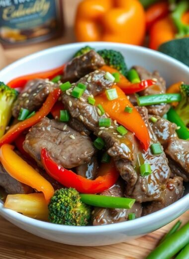 Low-Fat Beef Stir-Fry