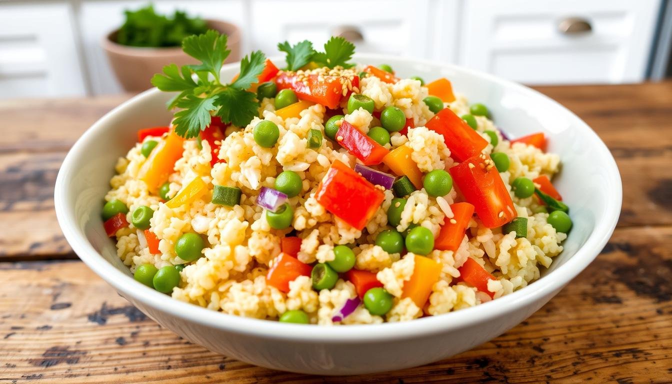 Low-Fat Cauliflower Fried Rice