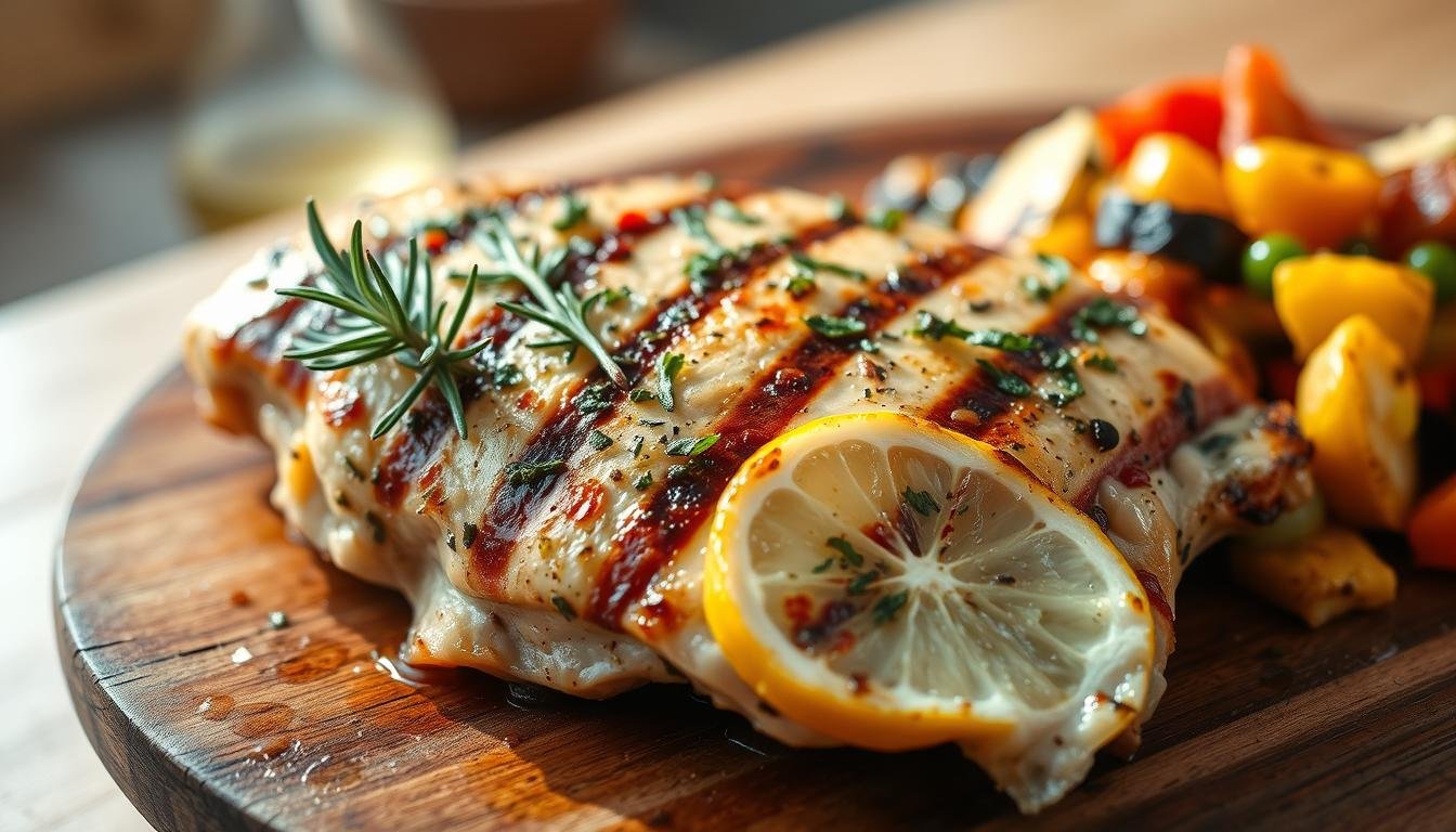 Low-Fat Lemon Herb Chicken