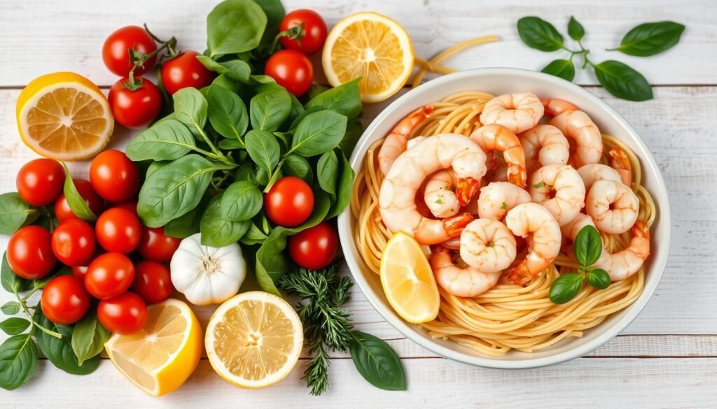 Low-Fat Pasta Ingredients