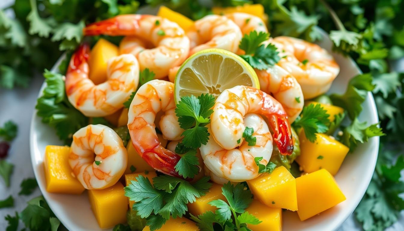 Mango & Avocado Shrimp Salad