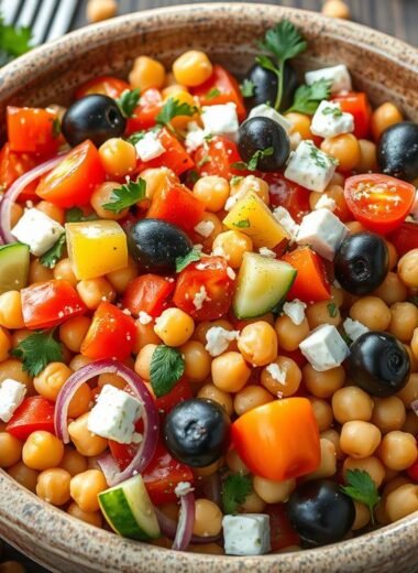 Mediterranean Chickpea Salad
