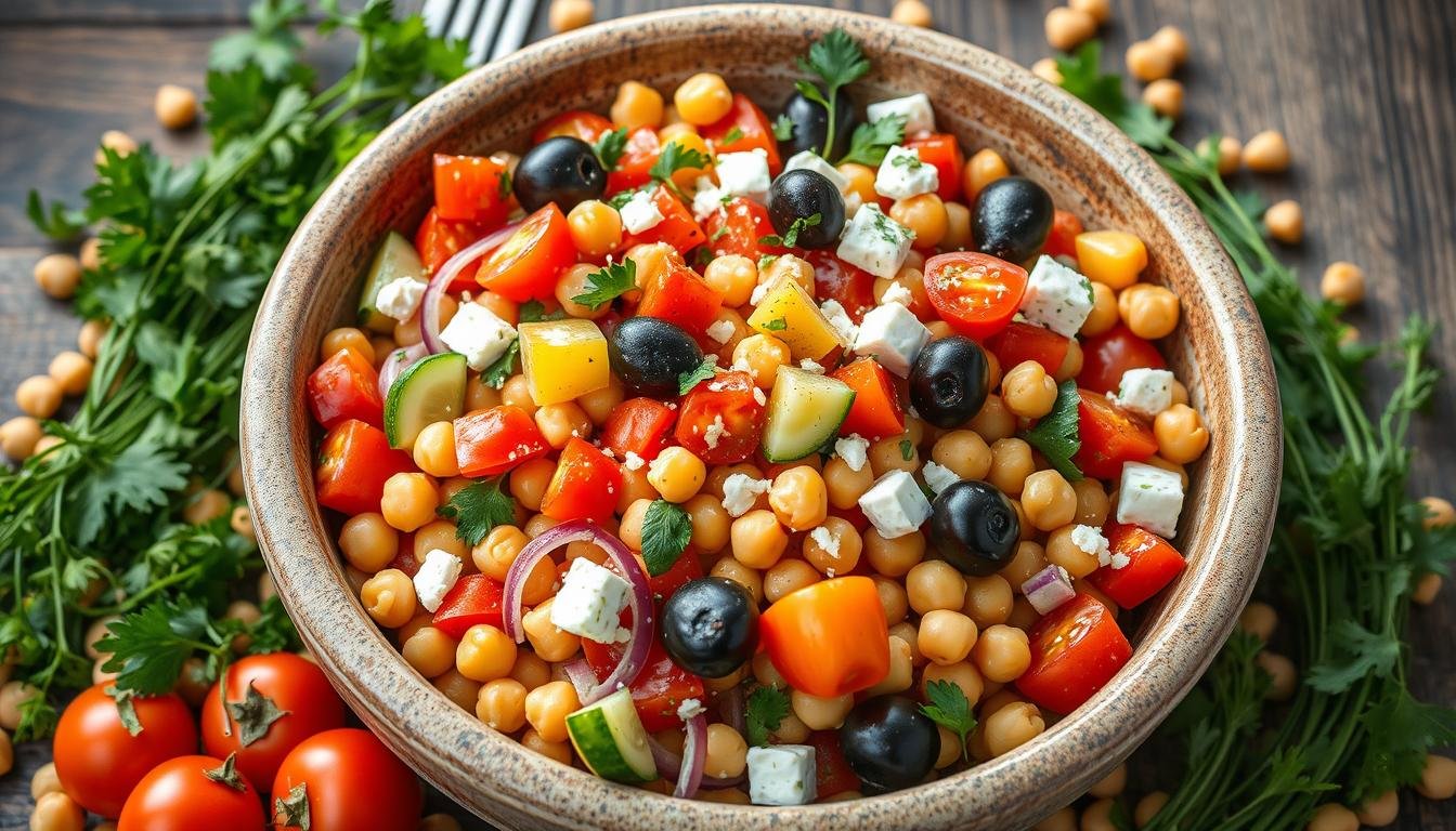 Mediterranean Chickpea Salad