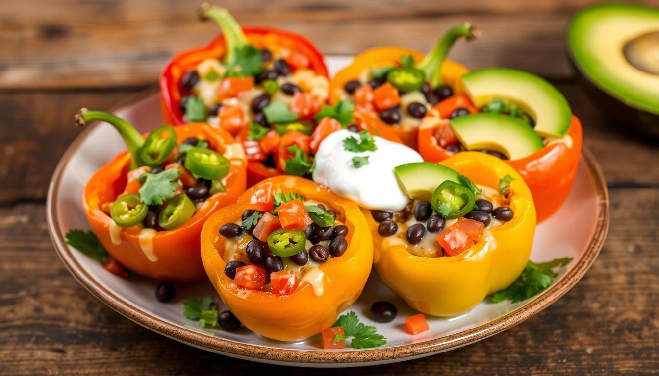 Mini Bell Pepper Nachos