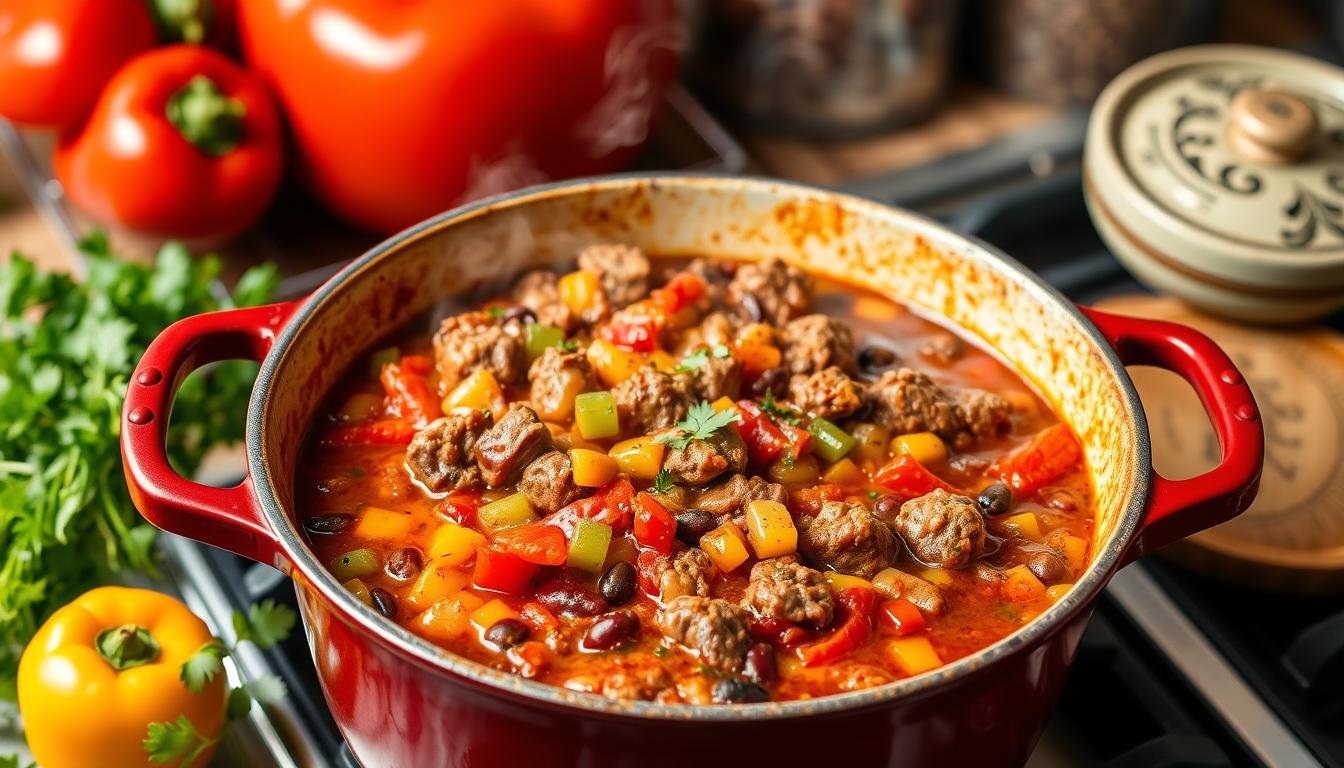 One-Pot Beef & Veggie Chili