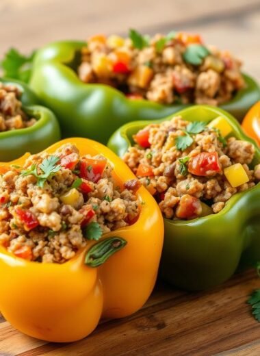 Paleo Stuffed Bell Peppers
