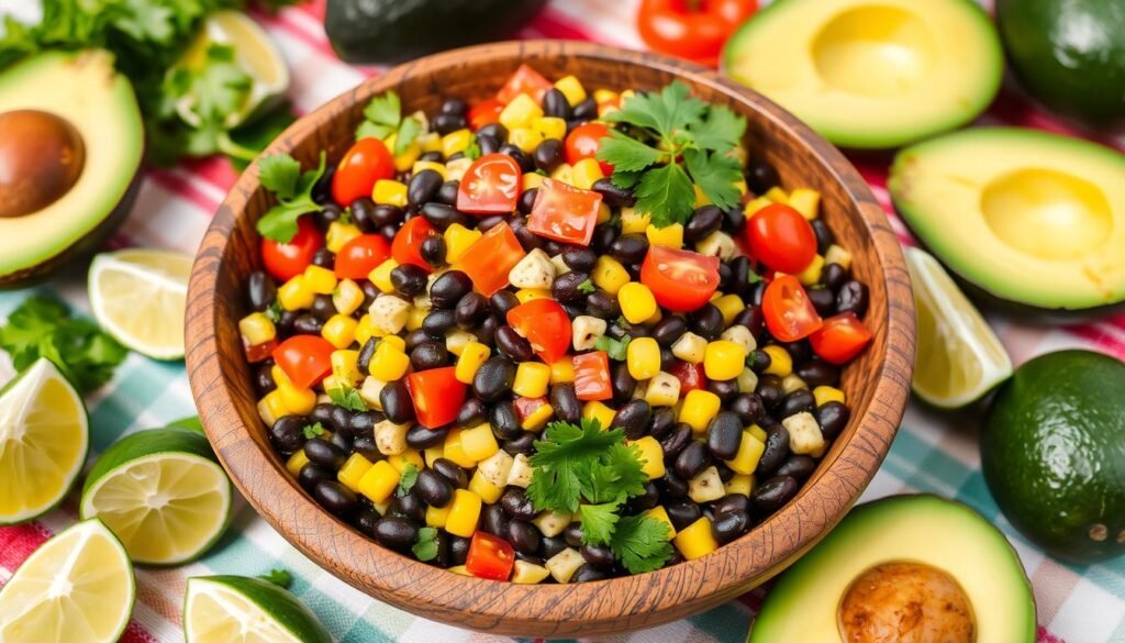 Serving Black Bean & Corn Salad Presentation Ideas