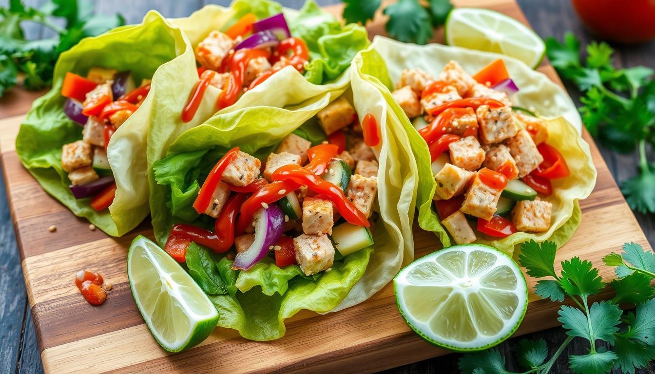 Spicy Sriracha Tuna Wraps