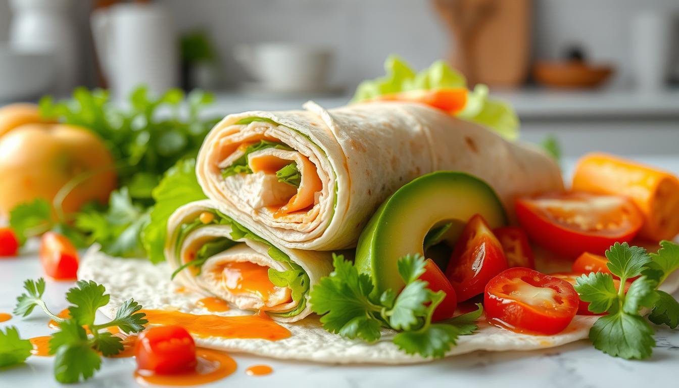 Spicy Turkey & Avocado Roll-Up