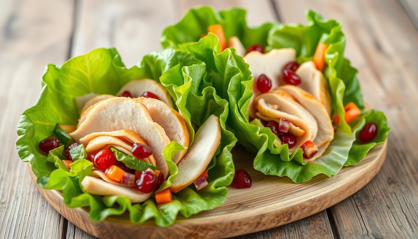 Turkey & Cranberry Lettuce Wrap