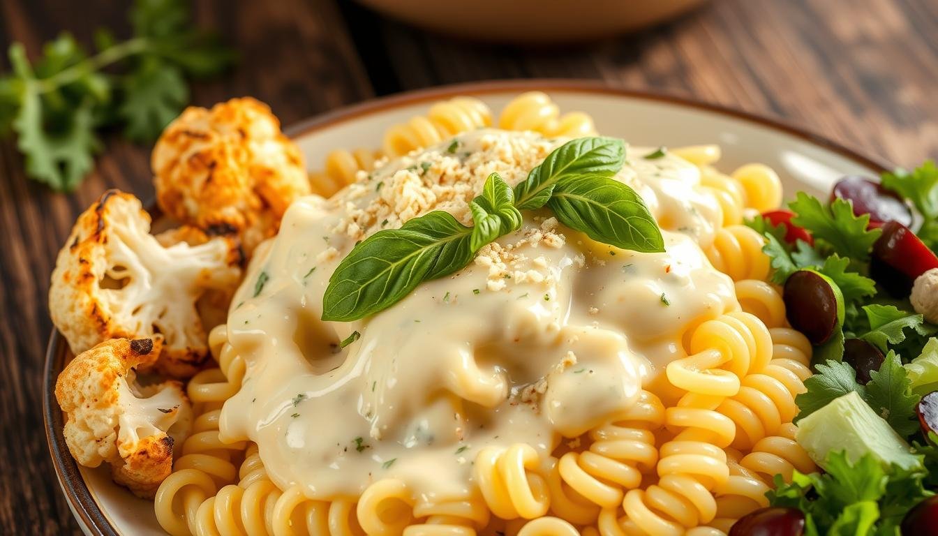 Vegan Cauliflower Alfredo