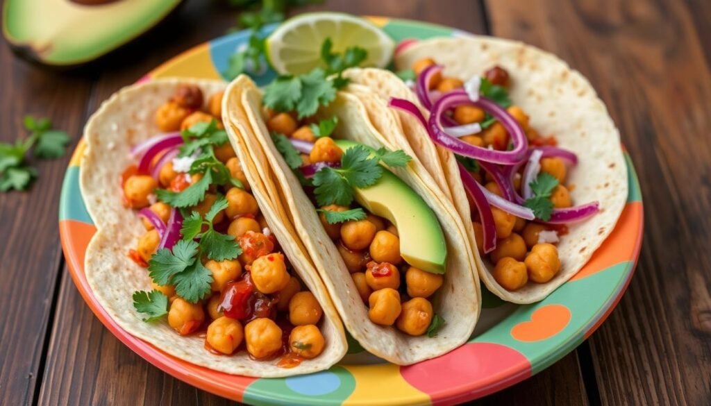 Vegan Tacos with Custom Spice Levels