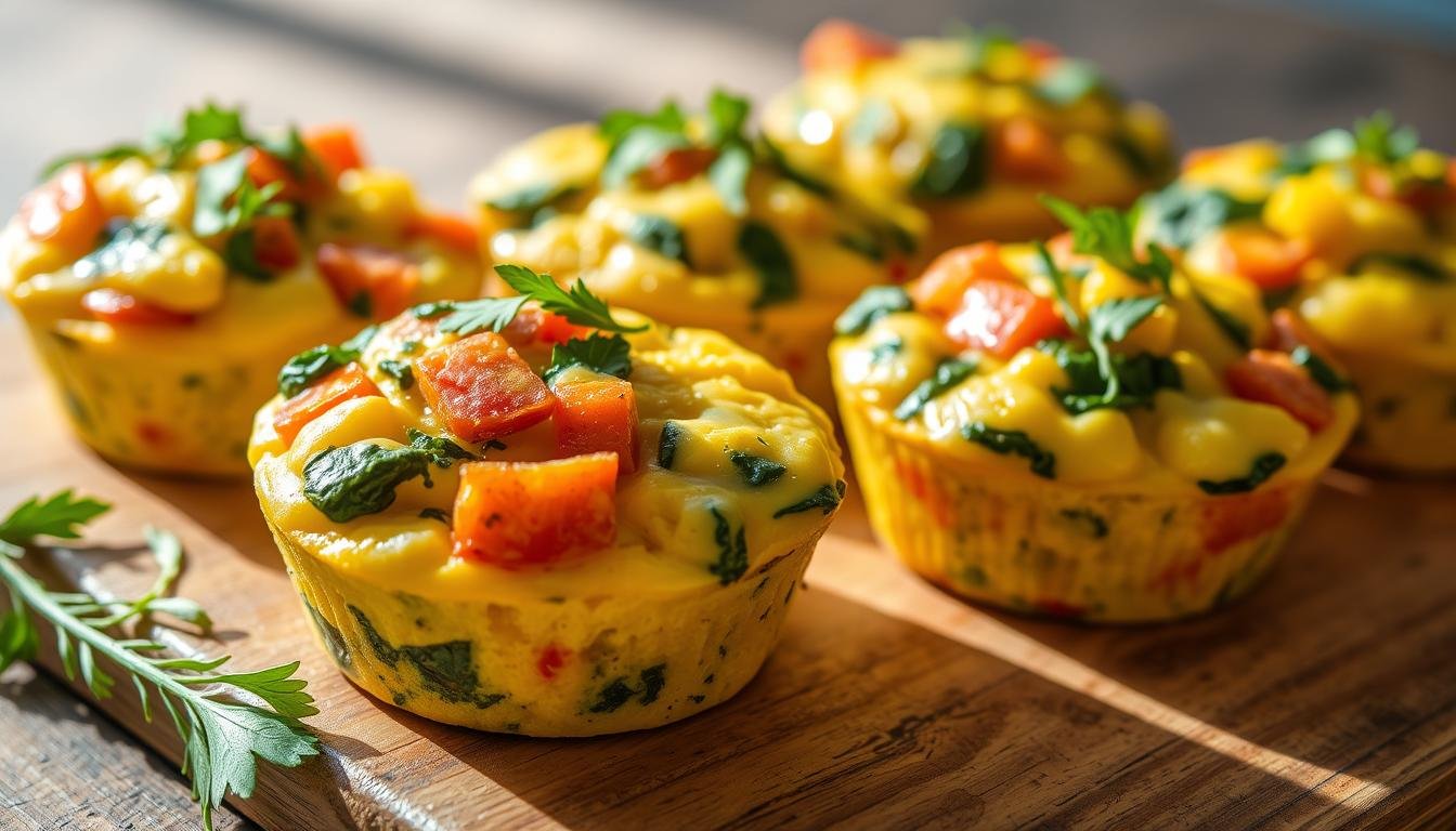 Veggie-Packed Egg White Muffins