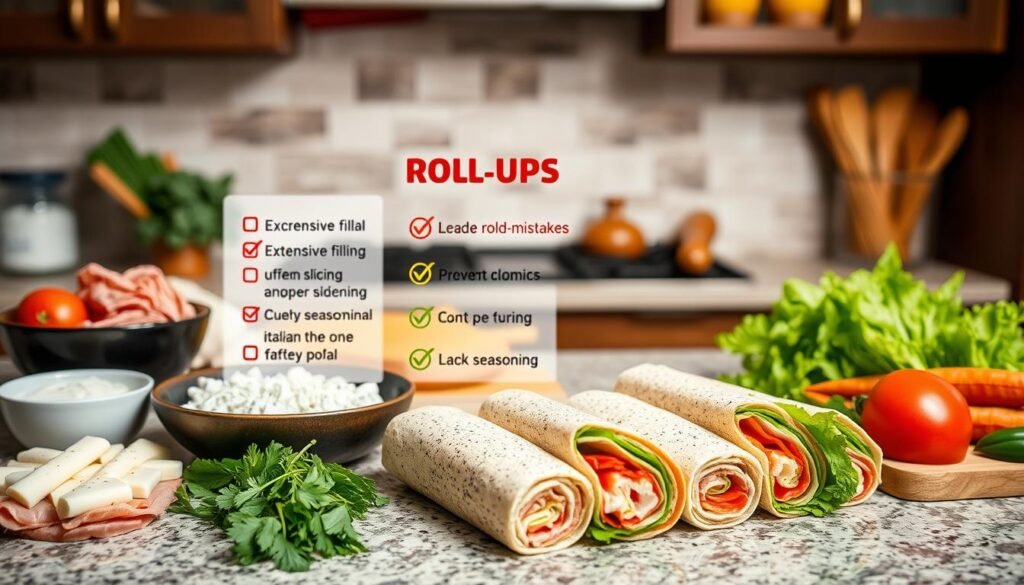 avoid mistakes in roll-ups