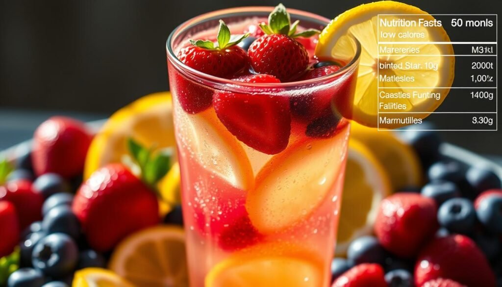caloric content of lemonade