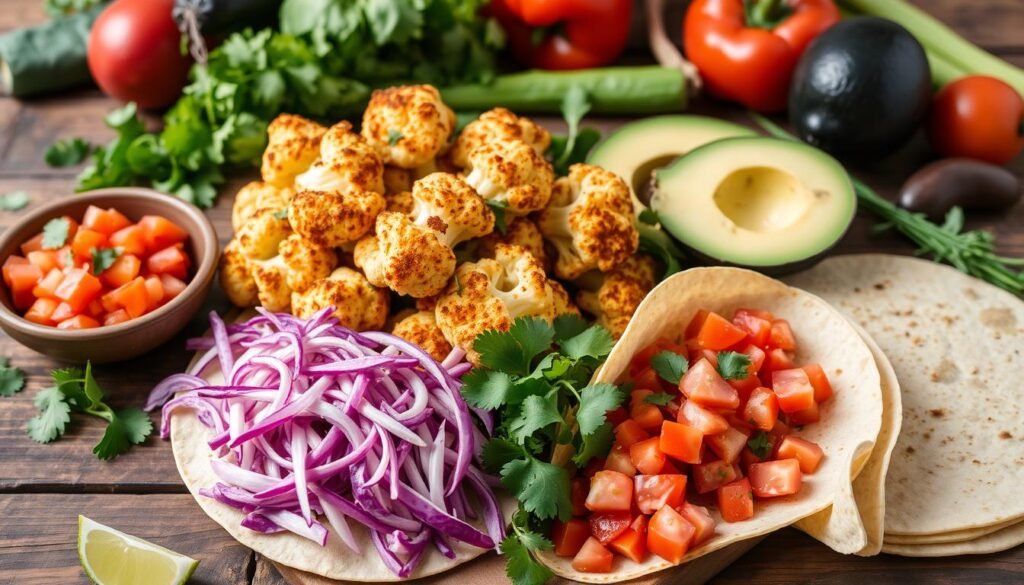 cauliflower taco ingredients