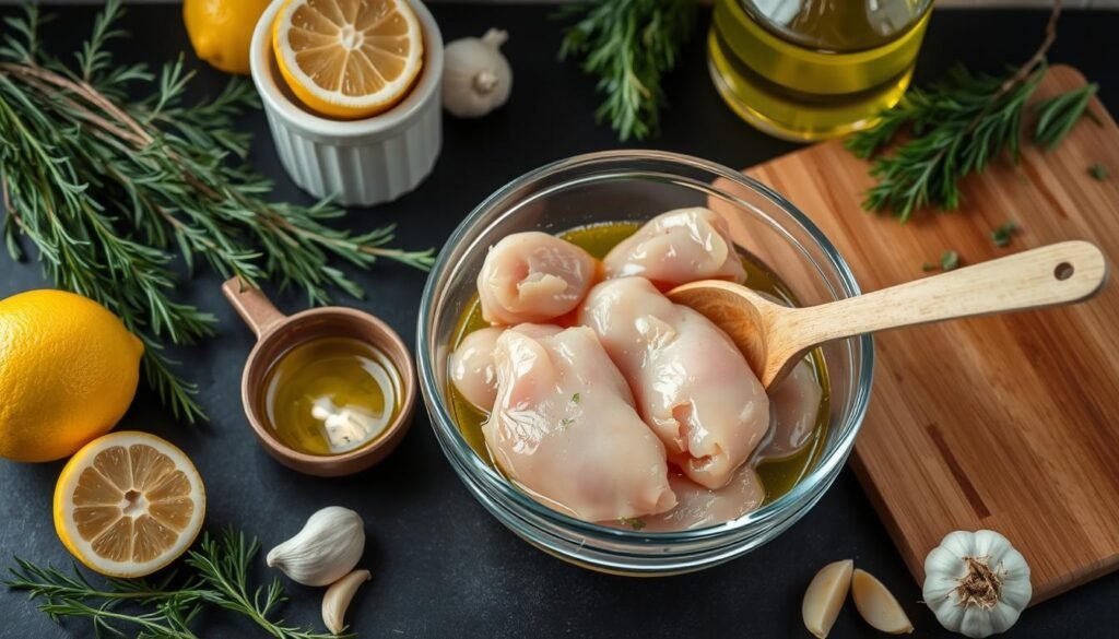 cooking instructions for marinating chicken