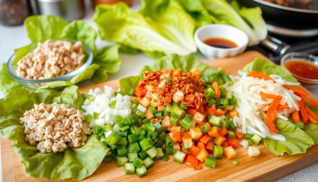 cooking instructions for spicy turkey lettuce wraps