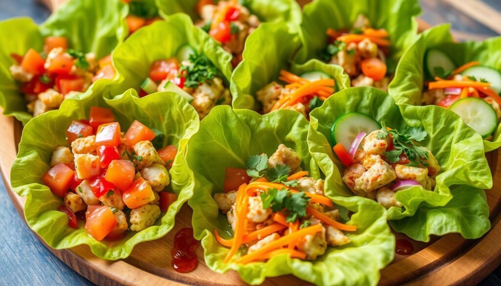 customize lettuce cups