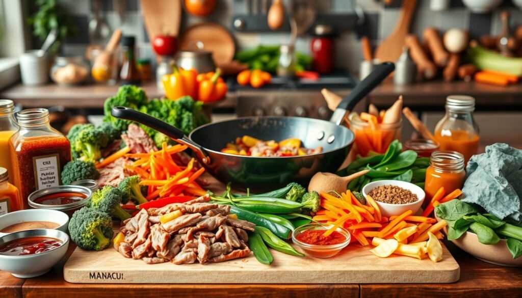customize stir-fry