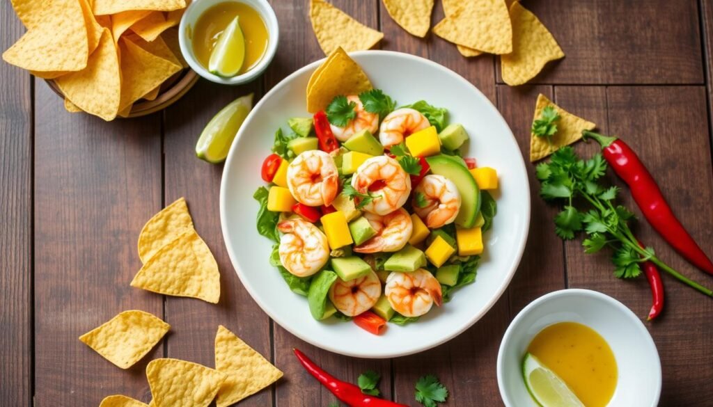 food pairings for Mango & Avocado Shrimp Salad