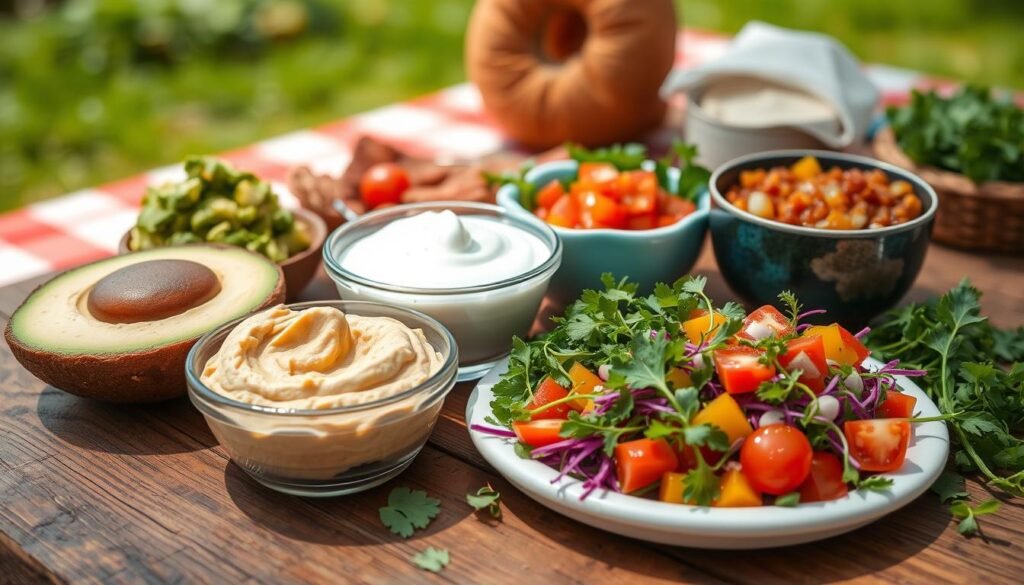 healthy condiments for burgers