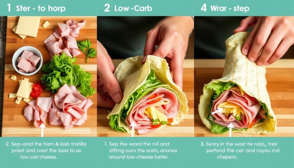 how to wrap food