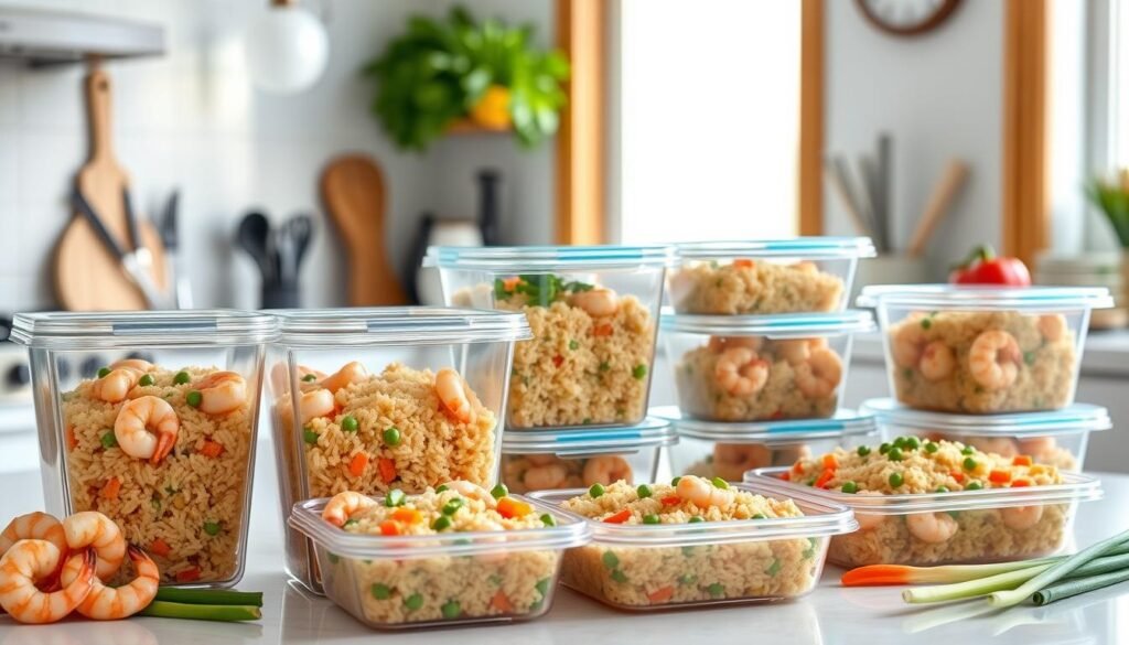 meal prep ideas for shrimp fried rice