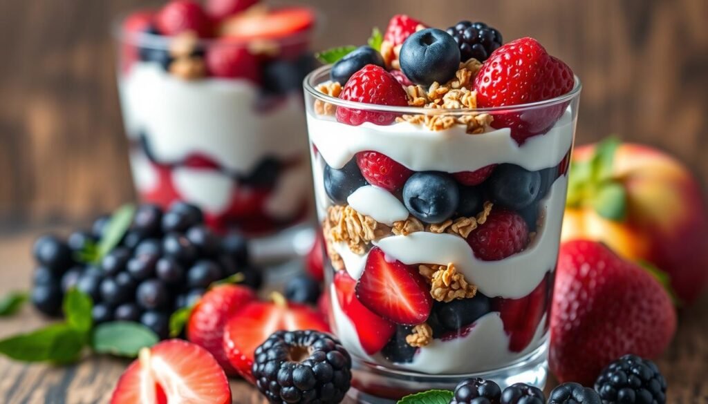 nutritional information for parfait