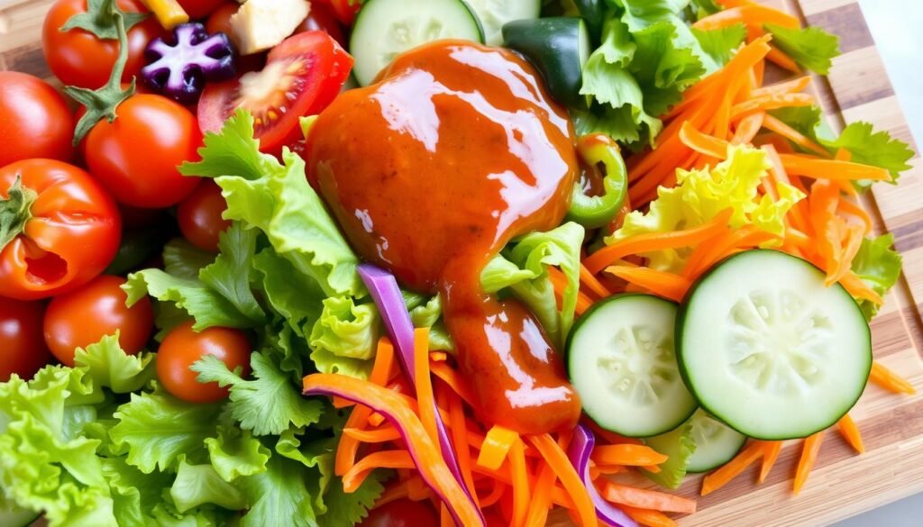 salad veggies