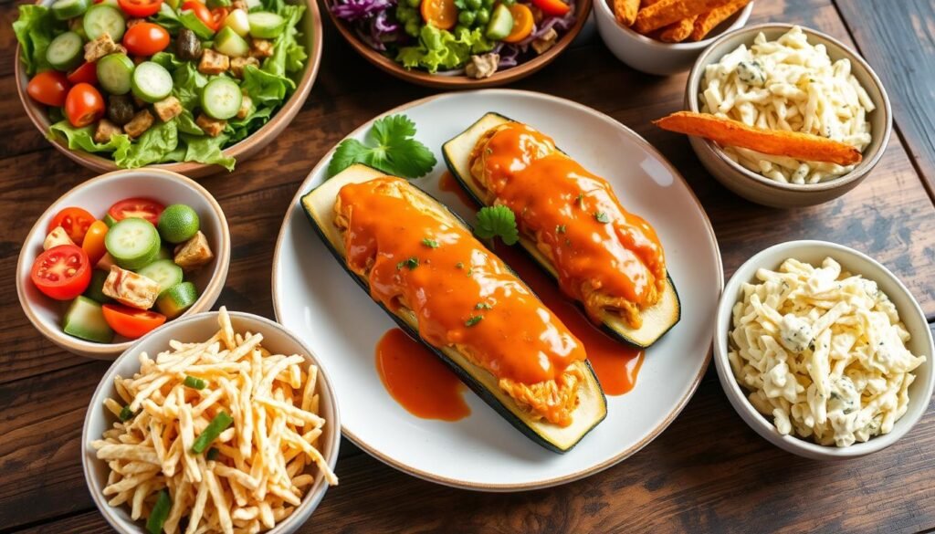 side dishes for zucchini boats