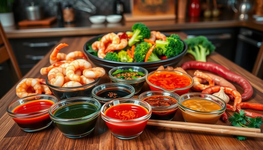 stir-fry sauces for shrimp