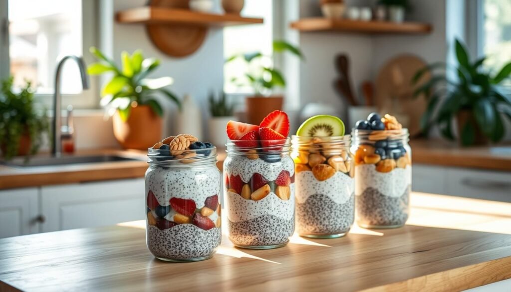 storing chia pudding