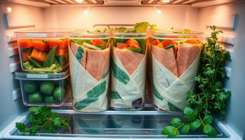 storing wraps